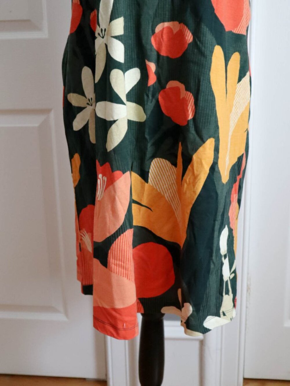 Happy Earth 100% Organic Cotton T-Shirt Dress Finley Paradise Sz XL Fair Trade - Picture 5 of 8